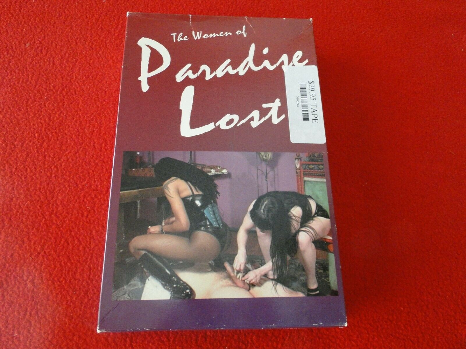 Vintage Adult XXX VHS Porn Tape Video 18 Y.O.+ BDSM Paradise Lost CJ