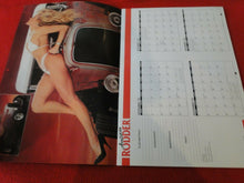 Load image into Gallery viewer, Vintage Semi-Nude Pinup Wall Calendar 1993 American Rodder Hot Rods            H
