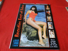 Load image into Gallery viewer, Vintage Semi-Nude Pinup Wall Calendar Beauties East of Eden 1999 20 x14        P
