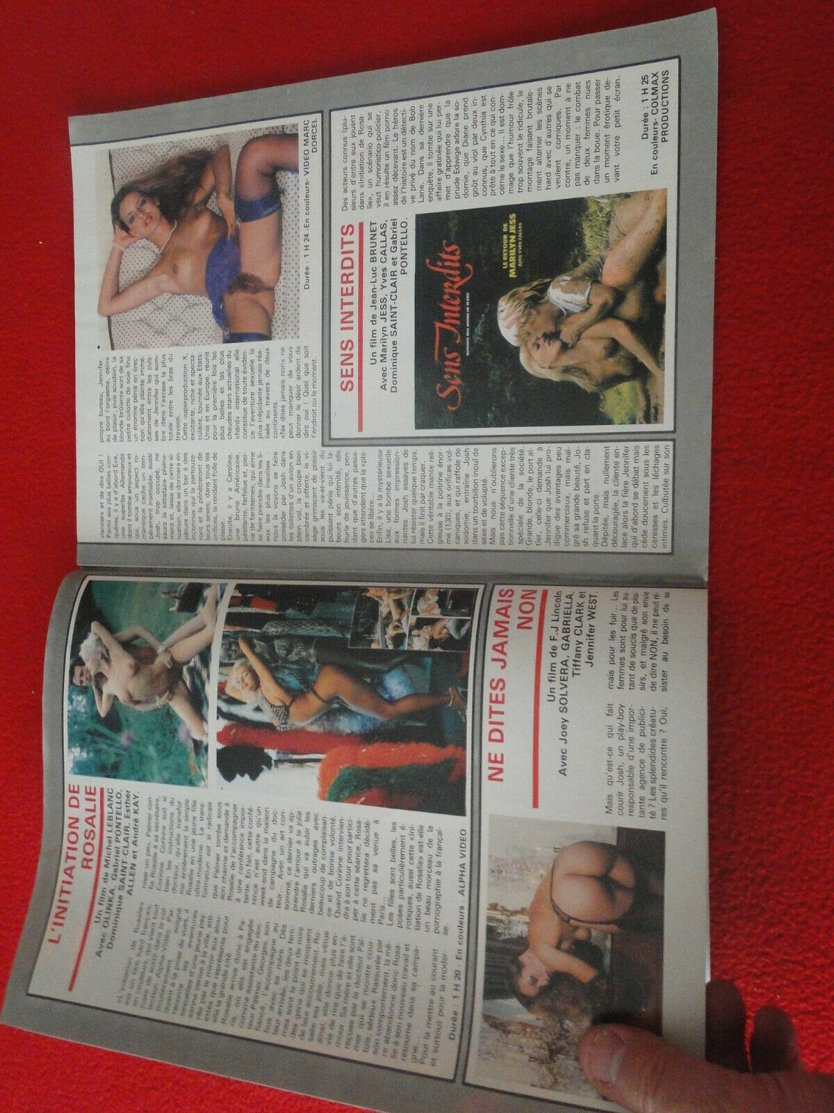 Vintage Erotic Sexy Adult XXX Porn French Magazine Absous 40A – Ephemera  Galore