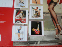 Load image into Gallery viewer, Vintage Large Semi-Nude Pinup Wall Calendar Classic Pinups 2002 12 x 12 SEALED B
