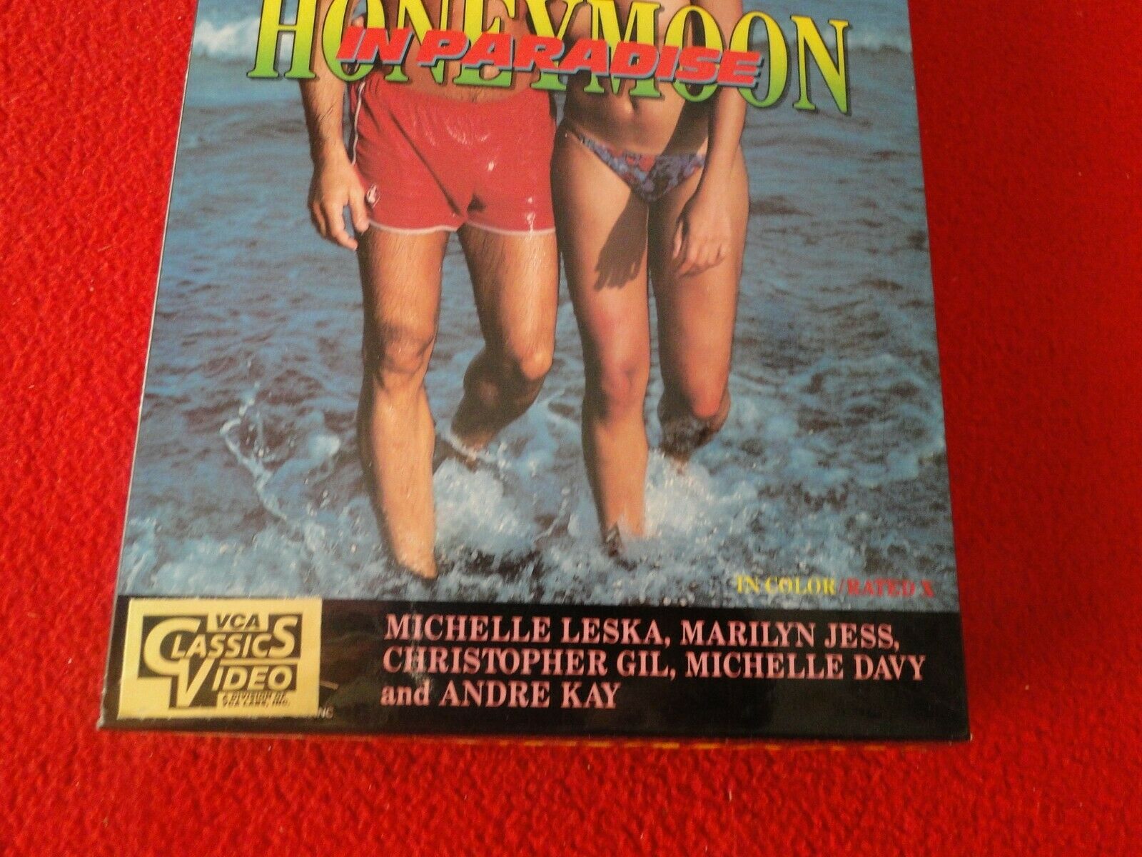 Vintage Adult XXX VHS Porn Tape Video 18 Y.O.+ Honeymoon In Paradise C –  Ephemera Galore