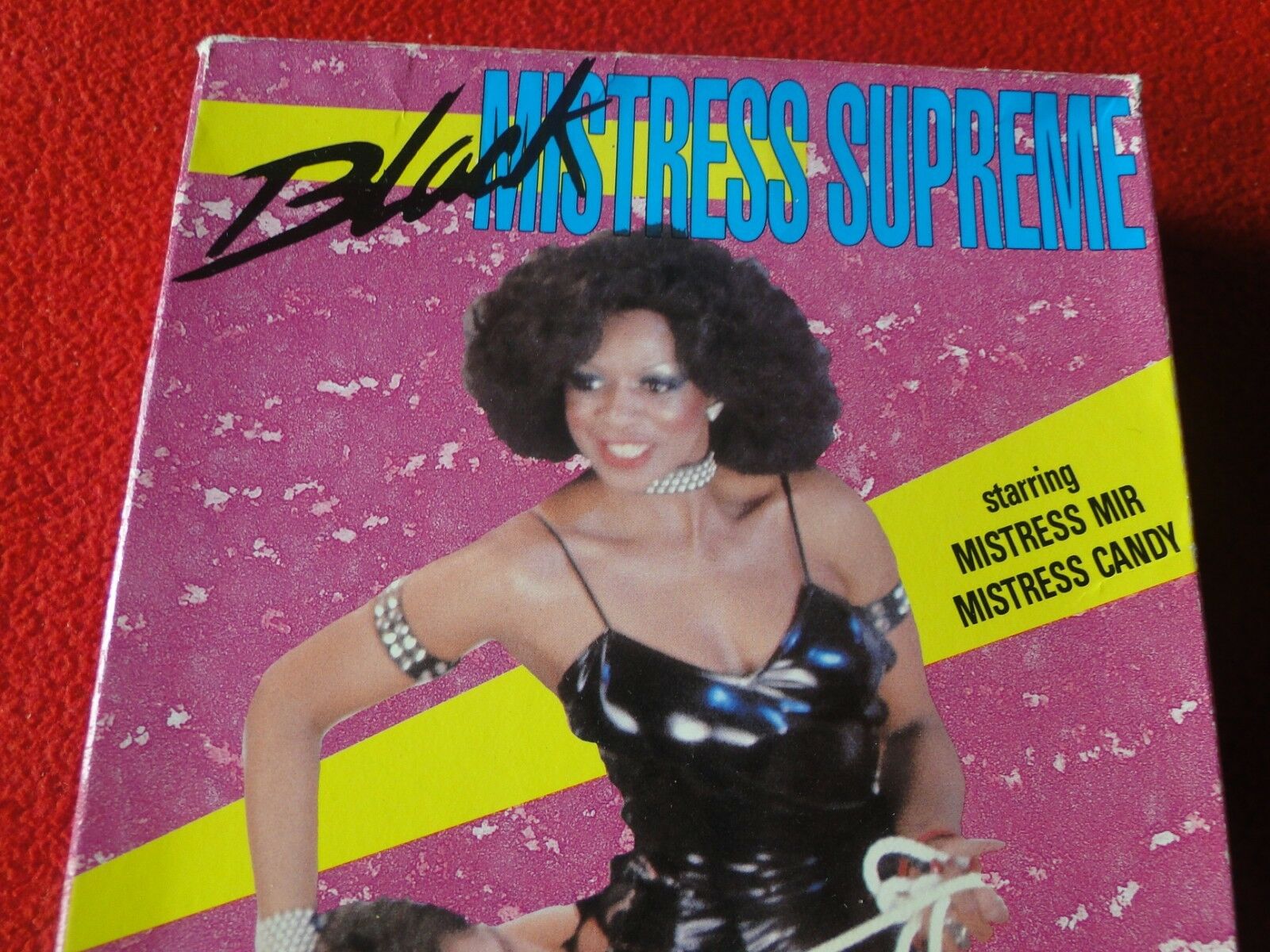 Vintage Adult XXX VHS Porn Tape Video Black Mistress Supreme Mistress –  Ephemera Galore