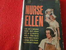 Load image into Gallery viewer, Vintage Sexy Erotic Adult Paperback Book/ Novel Nurse Ellen                    A
