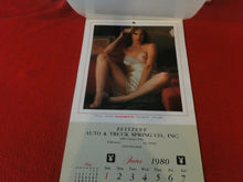 Load image into Gallery viewer, Vintage Semi-Nude Pinup Wall Calendar 1980 Playboy Zeitzeff Auto &amp; Truck       H
