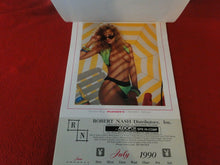 Load image into Gallery viewer, Vintage Semi-Nude Pinup Wall Calendar 1990 Playboy Robert Nash                 H
