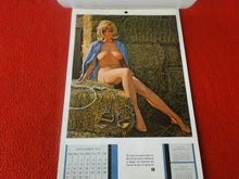 Load image into Gallery viewer, Vintage Semi-Nude Pinup Wall Calendar Playboy 1970 12 x 8                      H
