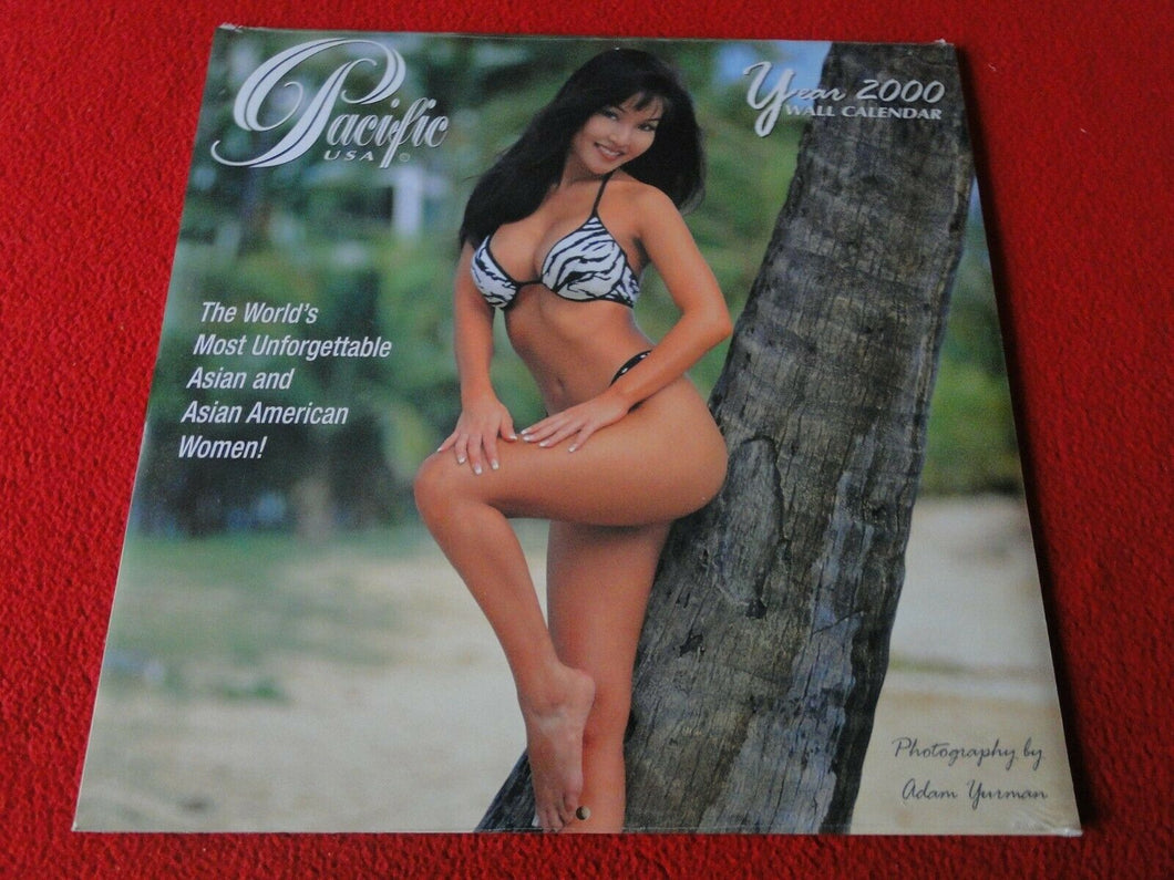 Vintage Large Semi-Nude Pinup Wall Calendar 2000 Pacific Asian 12 x 12 SEALED  C