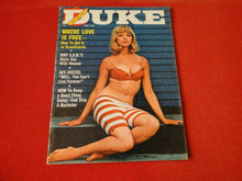 Load image into Gallery viewer, Vintage 18 Year Old + Sexy Erotic Adult Men&#39;s Magazine Duke April 1967         H
