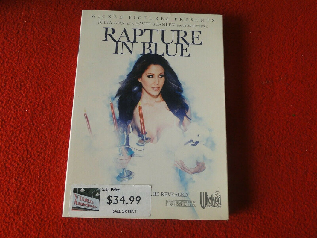 Vintage 18 Y.O. + Adult Erotic Porn XXX DVD Julia Ann Rapture In Blue         QQ