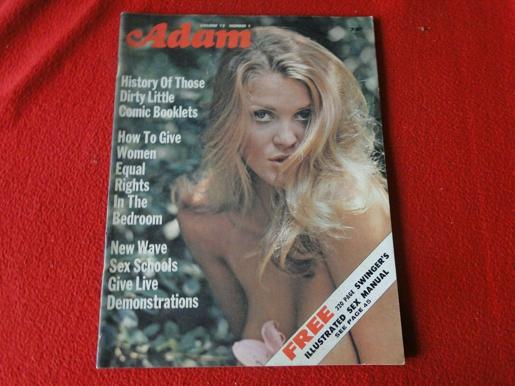 Vintage 18 YO + Nude Erotic Adult Men's Magazine Adam Jan. 1971               G2