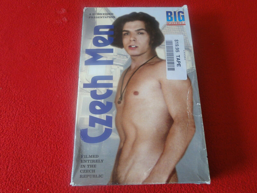 Vintage Adult Erotic Gay Interest VHS Tape Czech Men                           B