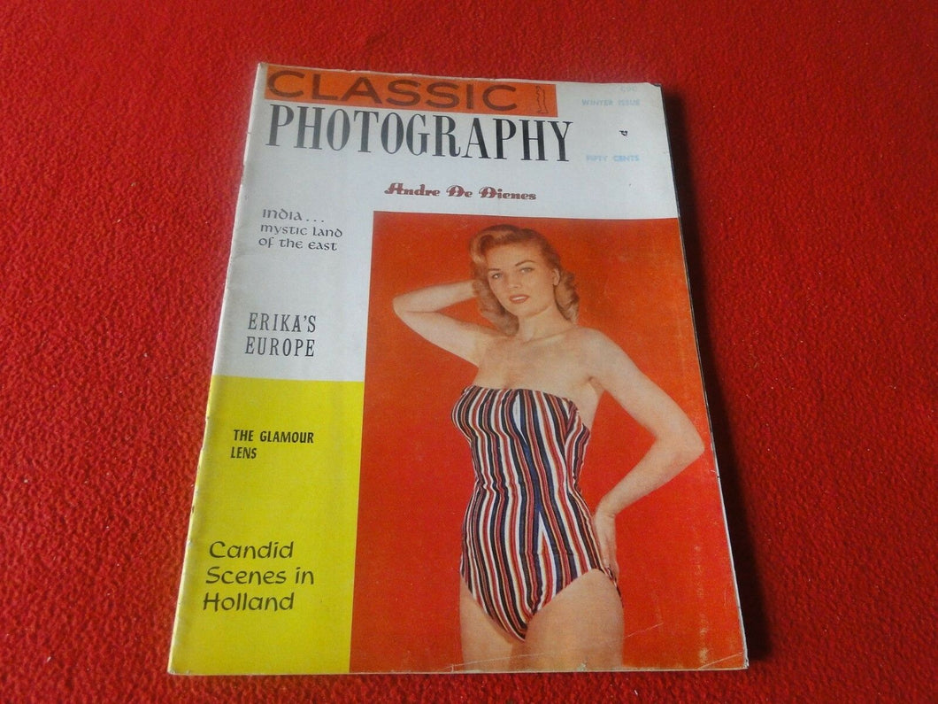 Vintage Erotic Sexy Adult Nude Pinup Women Magazine Classic Photography 1958  W
