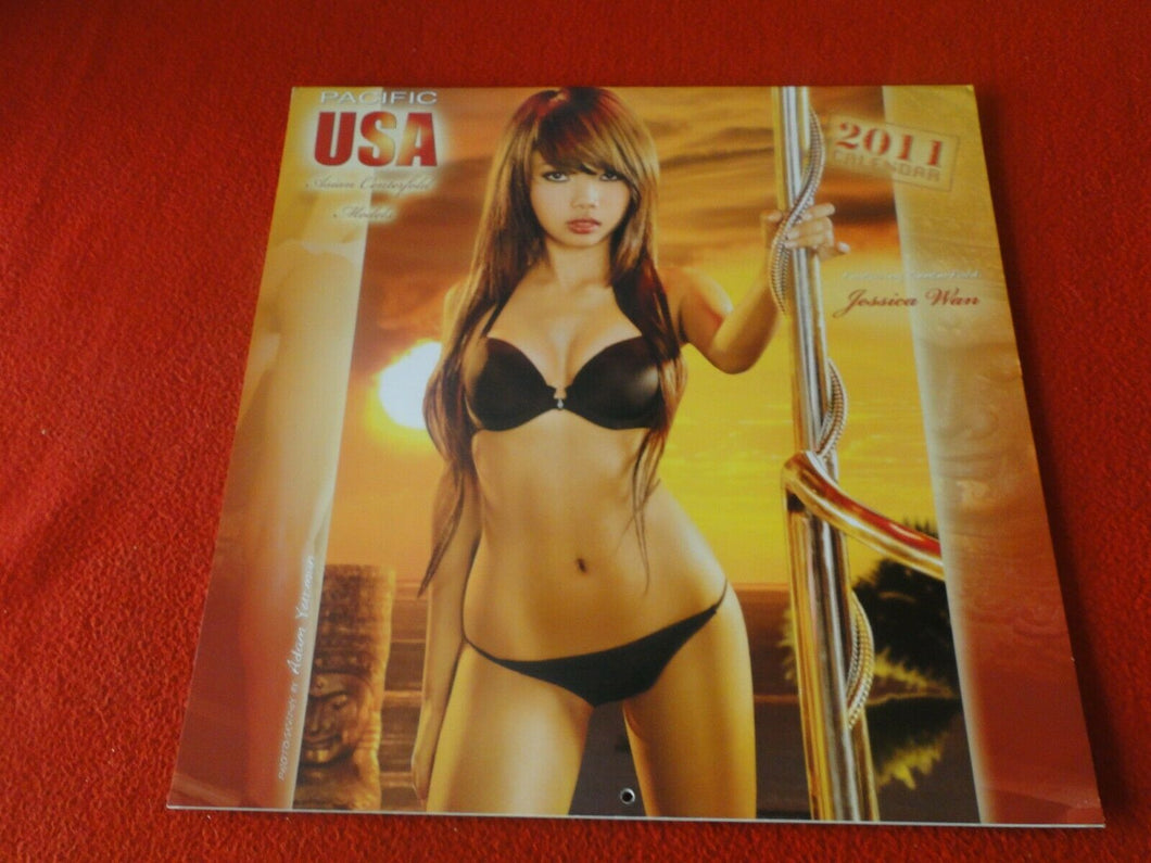 Vintage Large Semi-Nude Pinup Wall Calendar 12 x 12 2011 Pacific USA           B