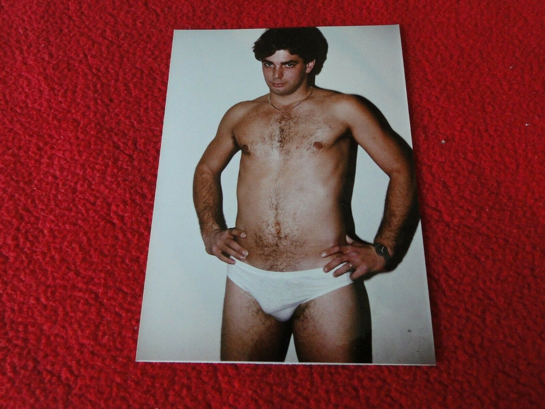 Vintage 18 Year Old + Gay Interest Chippendale Nude Hot Semi Nude Male Photo B16