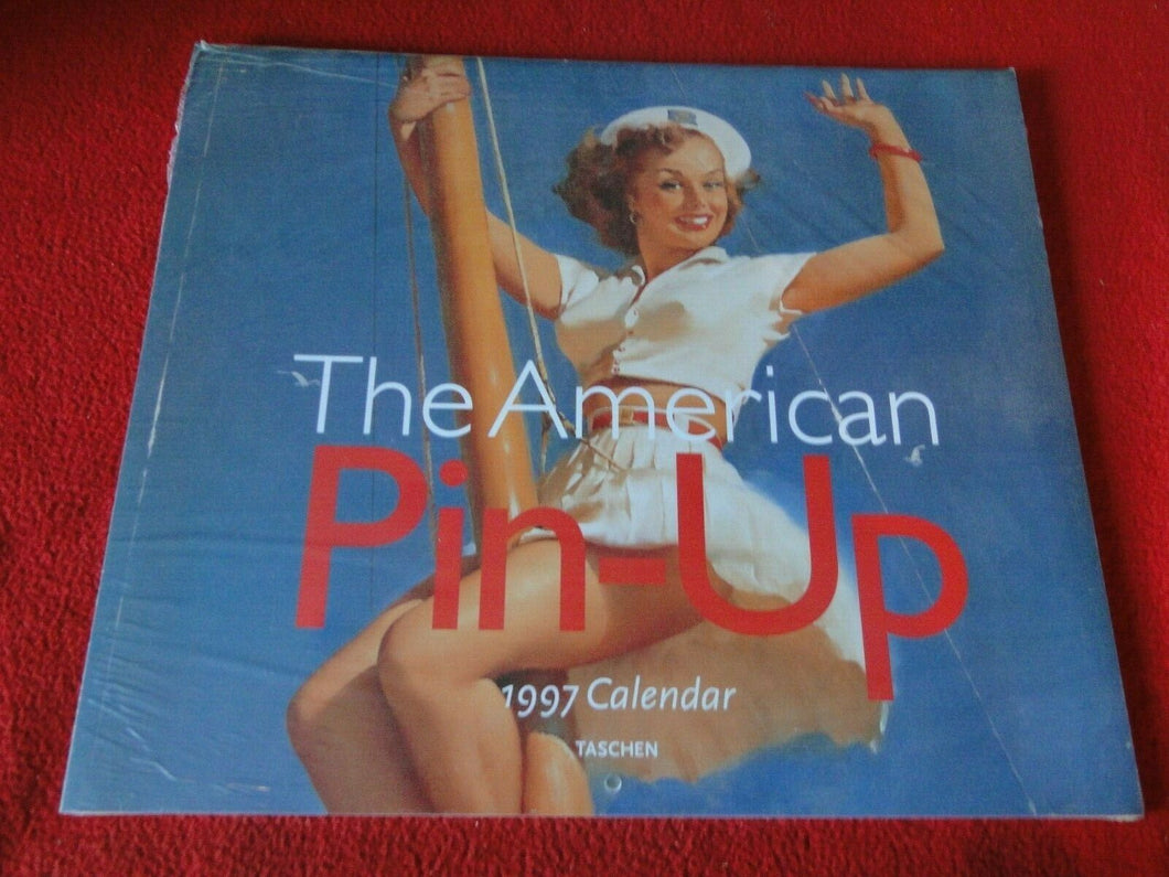 Vintage Large Semi-Nude Pinup Wall Calendar 1997 Taschen American Pin-Up       E