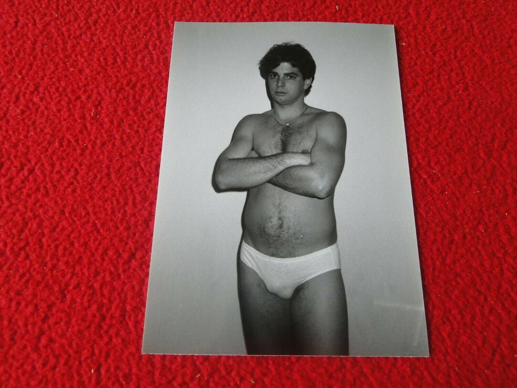 Vintage 18 Year Old + Gay Interest Chippendale Nude Hot Semi Nude Male Photo B38