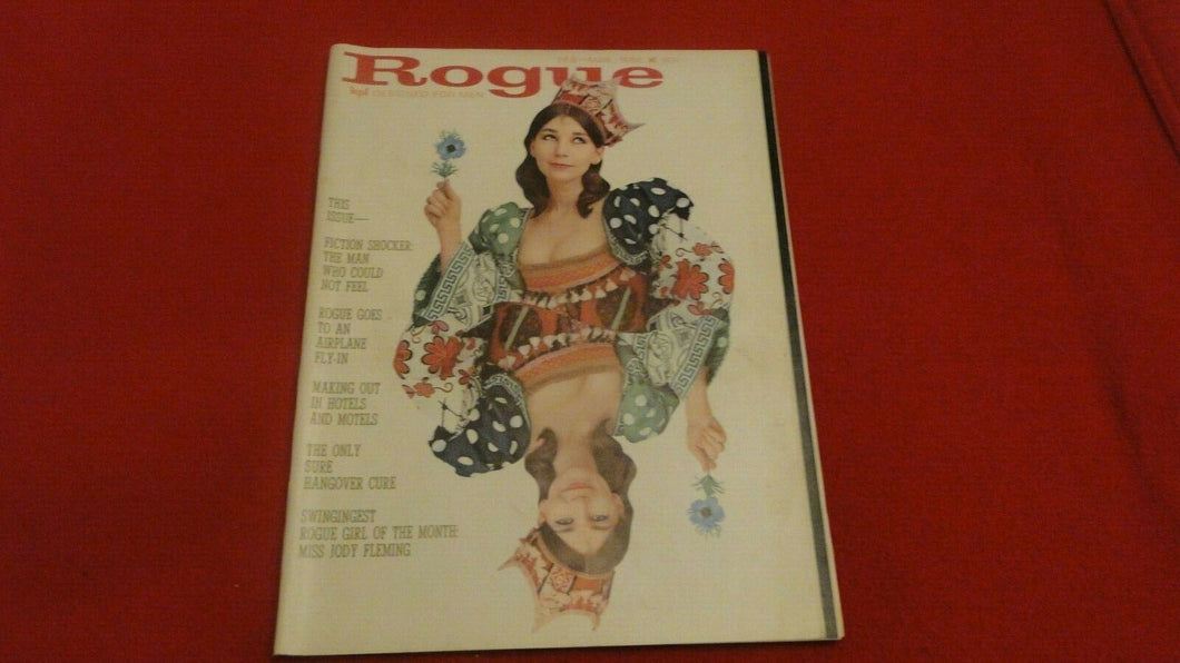 Vintage 18 Y.O. + Sexy Erotic Adult Men's Magazine Rogue March 1966           75