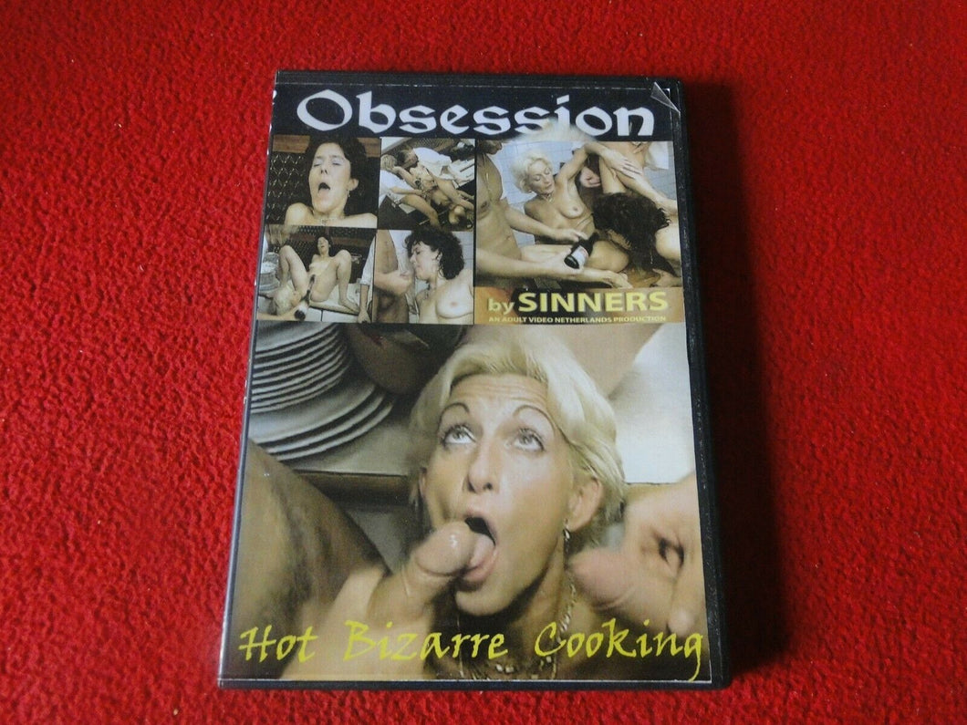Vintage 18 Year Old + Adult Erotic Sexy Porn XXX DVD Obsession By Sinners      C