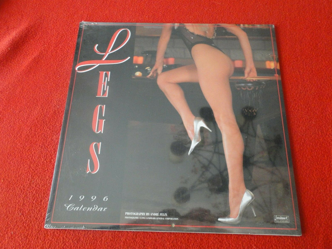 Vintage Large Semi-Nude Pinup Wall Calendar SEALED 12 x 12 1996 Legs           C