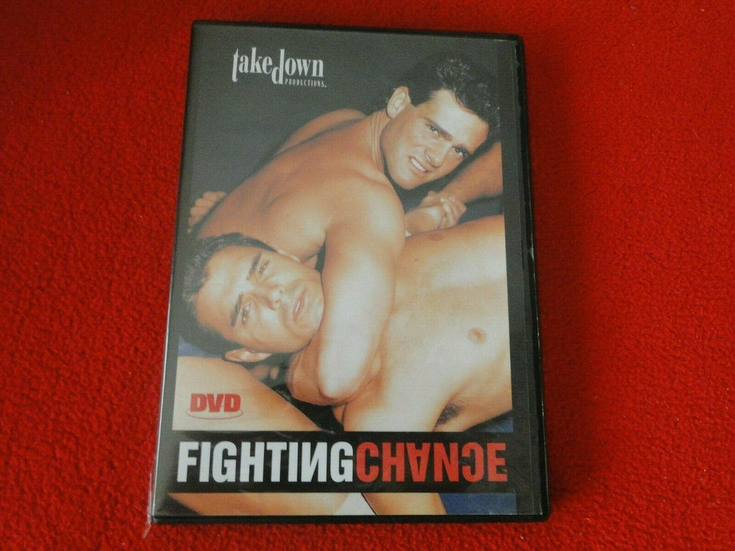 Vintage Adult All Male Gay Porn DVD XXX Fighting Chance Take Down             