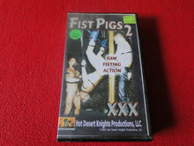 Load image into Gallery viewer, Vintage Adult Erotic Gay Interest VHS Tape Fist Pigs 2 XXX
