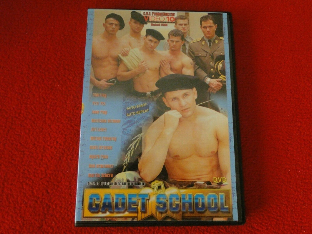 Vintage Adult All Male Gay Porn DVD XXX Cadet School 