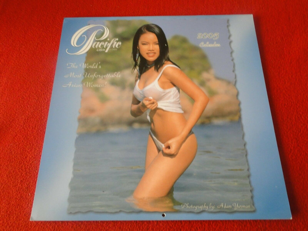 Vintage Large Semi-Nude Pinup Wall Calendar 12 x 12 2005 Pacific USA           B