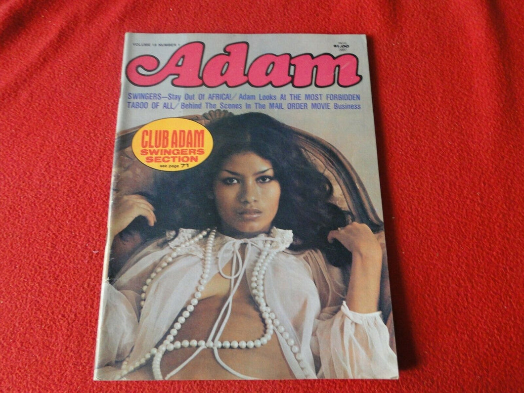 Vintage 18 YO + Nude Erotic Adult Men's Magazine Adam Feb. 1974               22