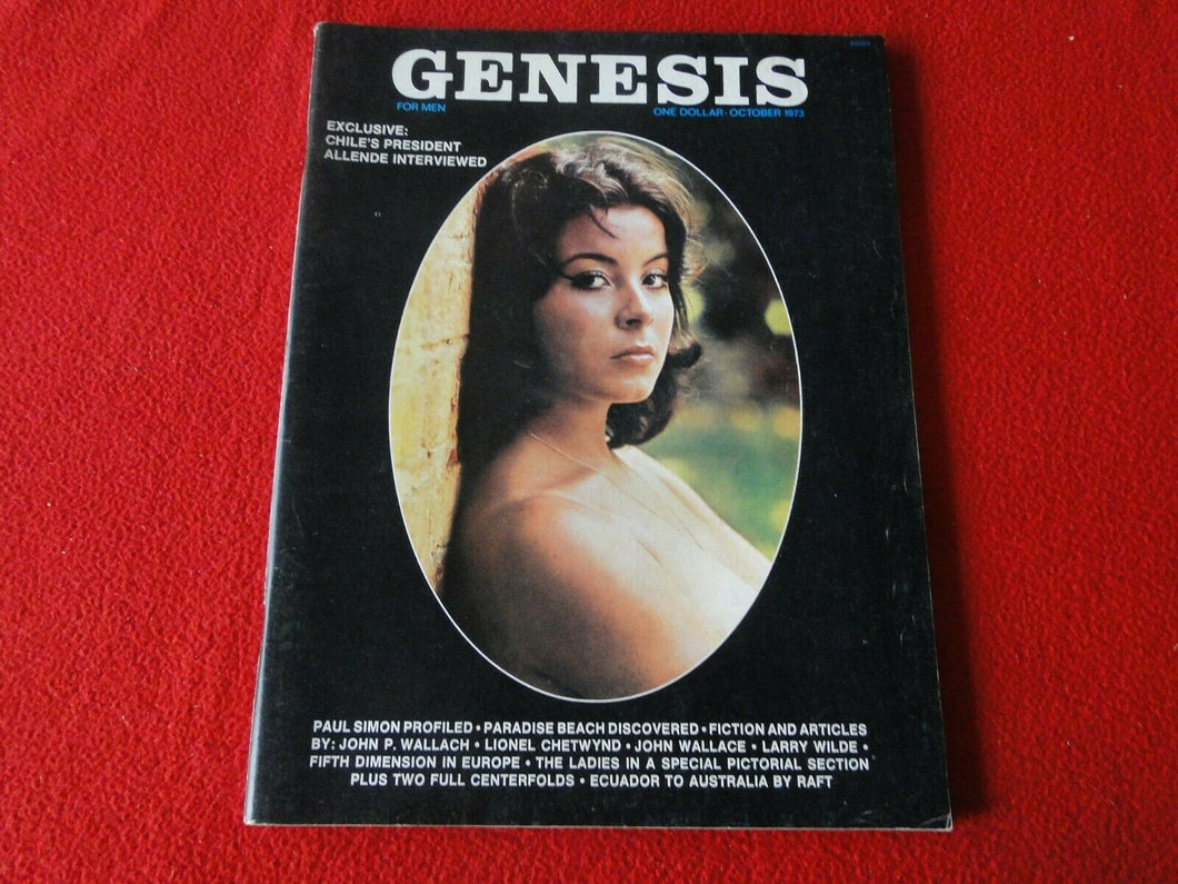 Vintage Erotica Genesis - Vintage 18 YO + Nude Erotic Adult Men's Magazine Genesis Oct. 1973 GR â€“  Ephemera Galore