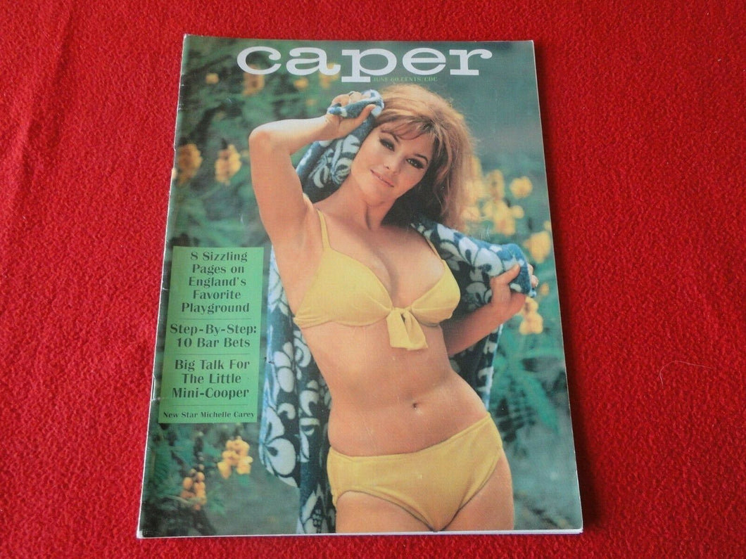Vintage 18 YO + Nude Erotic Adult Men's Magazine Caper June 1967              60