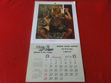 Load image into Gallery viewer, Vintage Semi-Nude Pinup Wall Calendar 1979 Playboy B&amp;B Auto                    H
