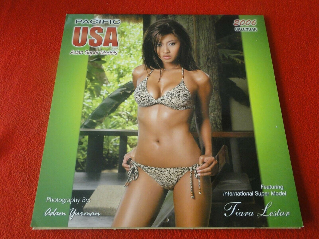 Vintage Large Semi-Nude Pinup Wall Calendar 12 x 12 2006 Pacific USA           B