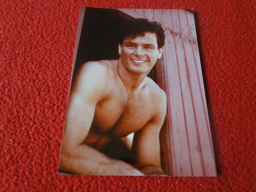 Vintage 18 Year Old + Gay Interest Chippendale Nude Hot Semi Nude Male Photo A32