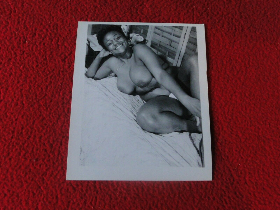 Vintage Nude Woman Erotic Adult Pinup Silver Gelatin Photo         A76