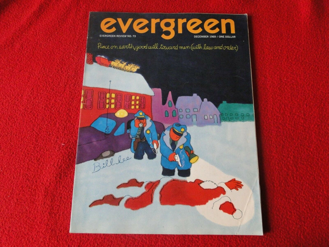 Vintage 18 YO + Nude Erotic Adult Men's Magazine Evergreen Dec. 1969          G4