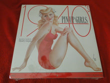 Load image into Gallery viewer, Vintage Semi-Nude Pinup Wall Calendar 1993 1940&#39;s Pin-Up Girls Alberto Vargas G4
