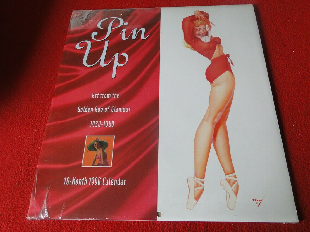 Vintage Semi-Nude Pinup Wall Calendar Pin Up 1996 13 x 12 SEALED NOS           P