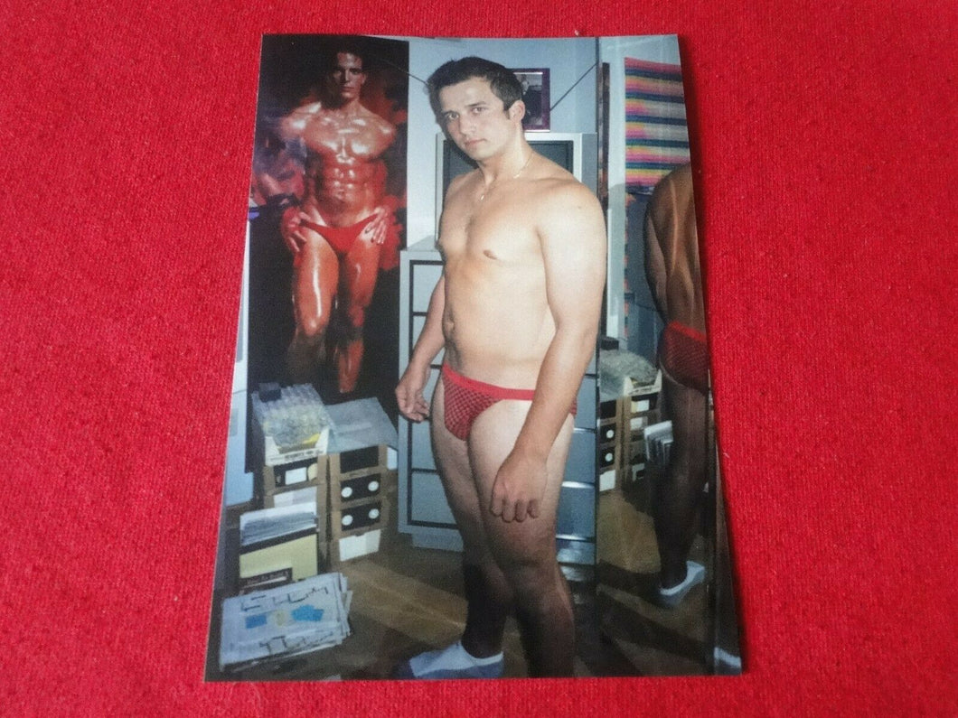 Vintage 18 Year Old + Gay Interest Chippendale Nude Hot Semi Nude Male Photo  D%