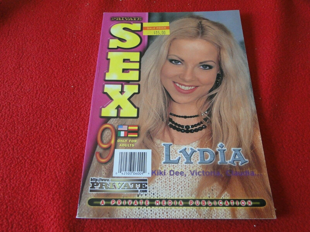 Vintage Nude Erotic Sexy Adult Magazine New Old Stock Danish Sex 9 1997       II