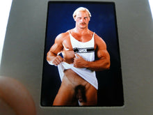 Load image into Gallery viewer, VINTAGE SLIDE/PHOTO MALE GAY INTEREST BEEFCAKE MUSCLE NUDE HOT HUNG A47
