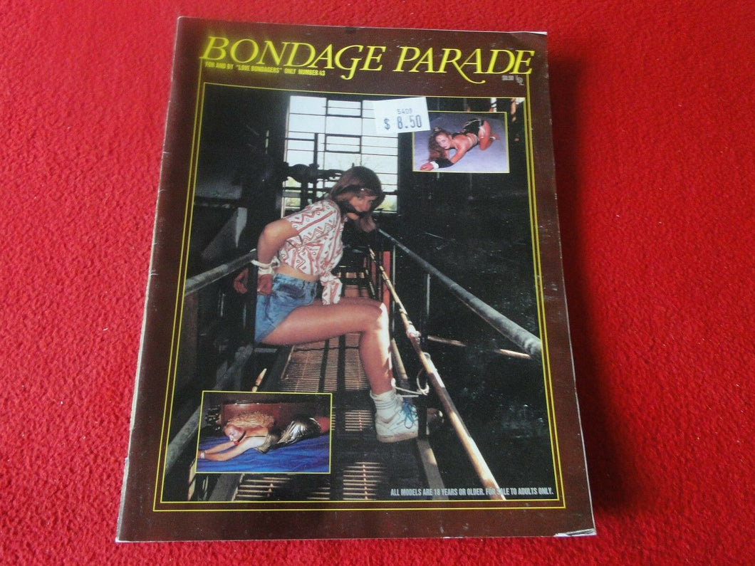 Vintage Nude Erotic Sexy Adult Magazine BDSM Bondage Parade                   FA