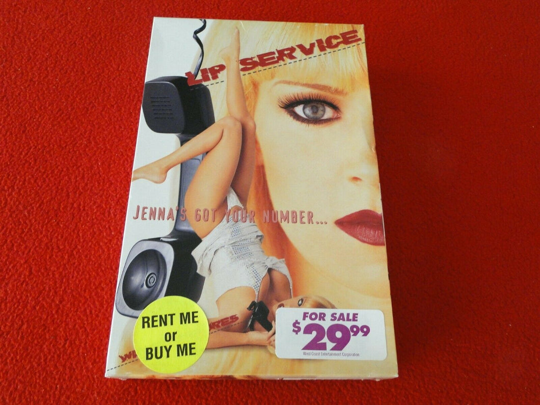 Vintage Adult XXX VHS Porn Tape Video 18 Y.O. + Lip Service Jenna Jame –  Ephemera Galore