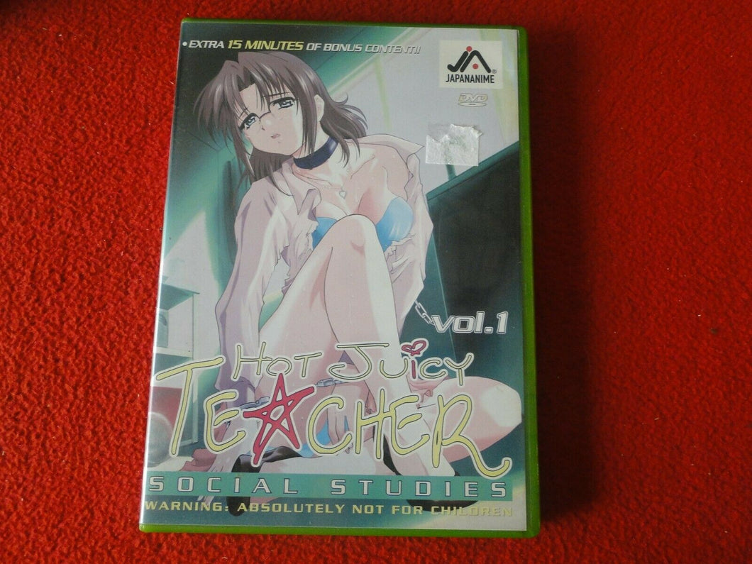 Vintage 18 Y.O. + Adult Erotic Porn XXX DVD Japan Anime Hot Juicy Teacher     QQ