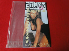 Load image into Gallery viewer, Vintage Large Semi-Nude Pinup Wall Calendar Black &amp; Beautiful 16 x 8           B
