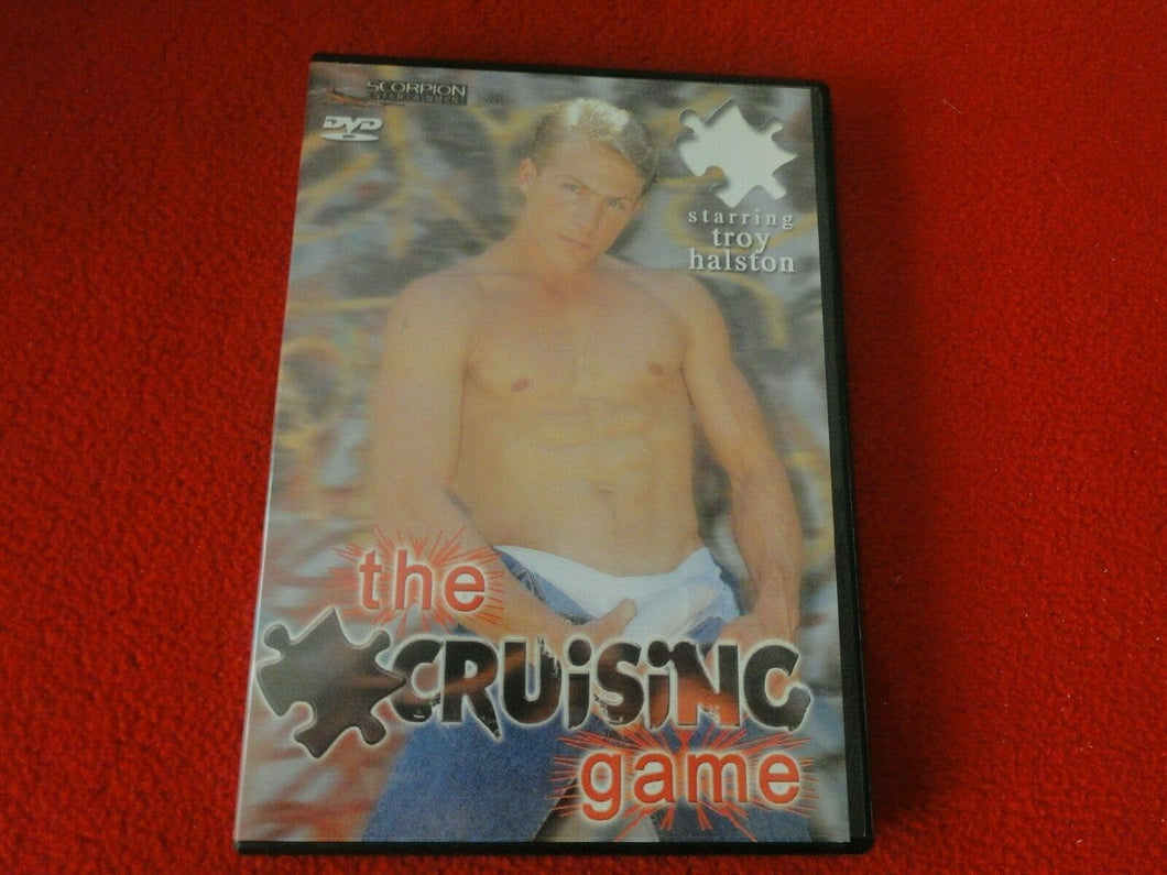 Vintage Adult All Male Gay Porn DVD XXX The Cruising Game Troy Halston –  Ephemera Galore