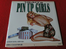 Load image into Gallery viewer, Vintage Large Semi-Nude Pinup Wall Calendar 1994 Pin Up Girls Vargas 12 x 12   B
