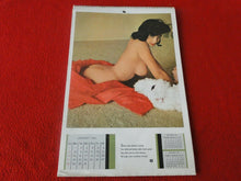 Load image into Gallery viewer, Vintage Semi-Nude Pinup Wall Calendar Playboy 1962 12 x 8                      H
