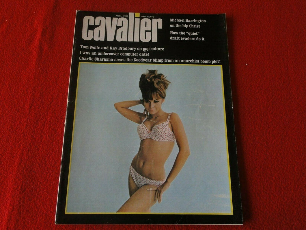 Vintage 18 YO + Nude Erotic Adult Men's Magazine Cavalier April 1967          60