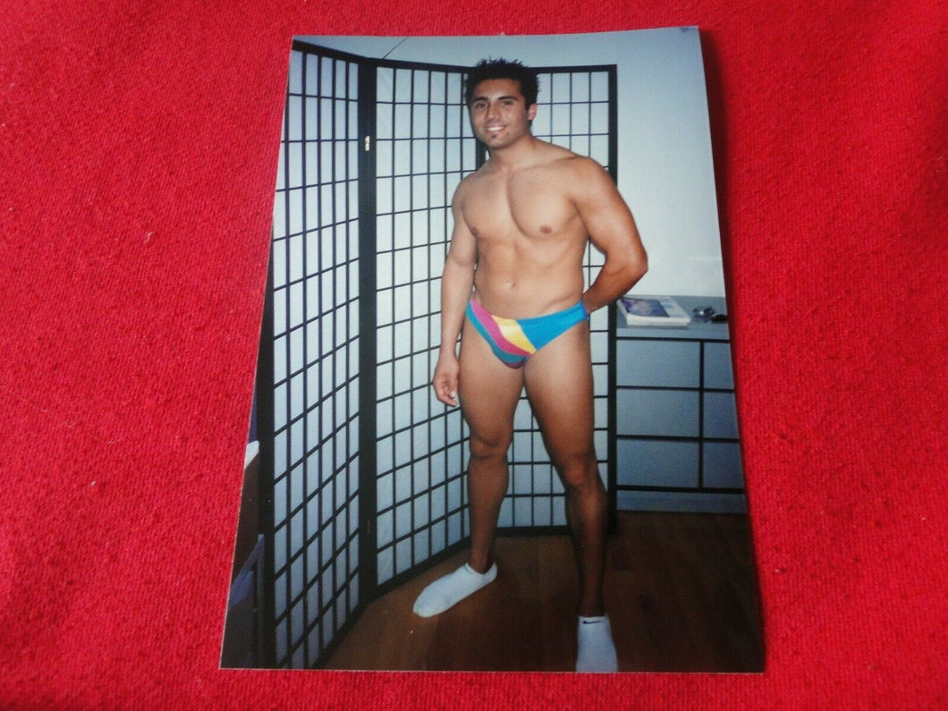 Vintage 18 Year Old + Gay Interest Chippendale Nude Hot Semi Nude Male Photo  D#